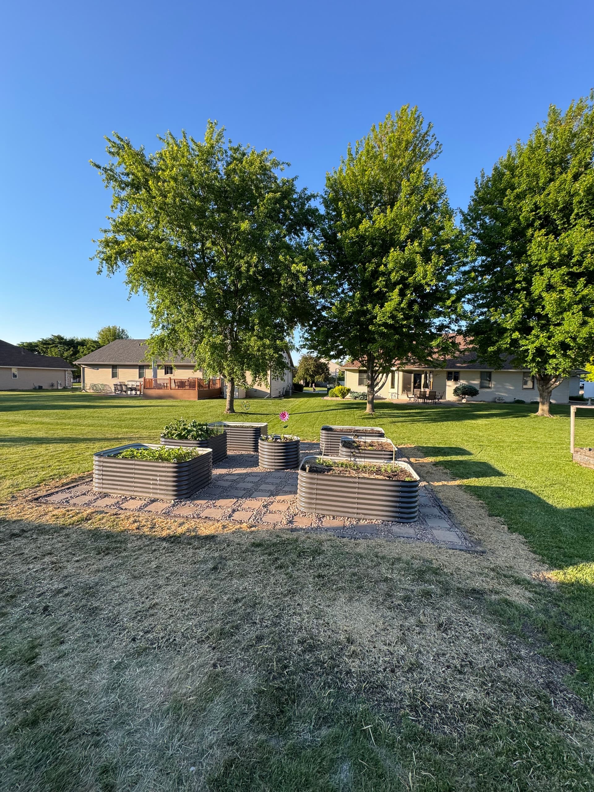 Gallery photos for Raised Metal Garden Beds With Hardscape That Actually Look Sharp: Image #2